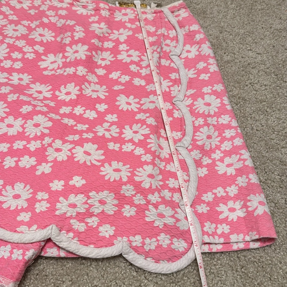 Vintage 70s Point of View Pink & White Flower Skort - Picture 11 of 11